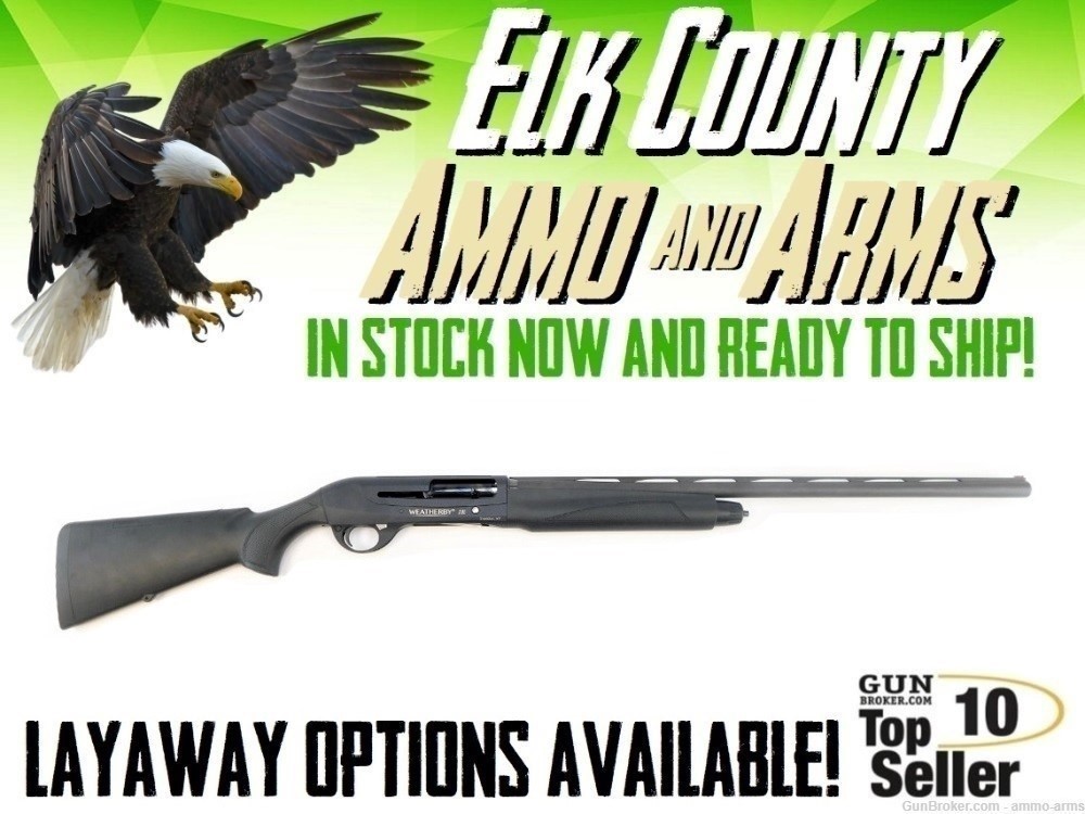 Weatherby 18i Synthetic Black 12 Gauge 28" Semi-Auto - Trade Show Demo-img-0