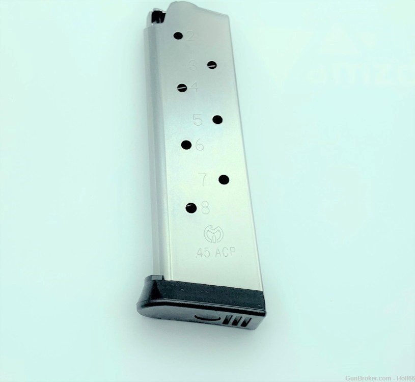 PK of 100 MAGS for 1911 Pistol .45 ACP AUTO 8 RD Full Size METALFORM 45.746-img-7