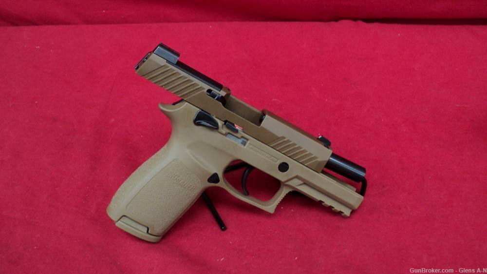 NEW Sig Sauer P320CA 9 M18-MS Coyote Tan 9mm-img-2