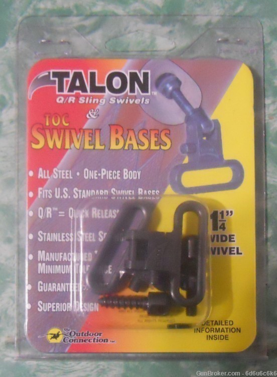 SWIVEL BASES - Talon 1 1/4" steel -img-0