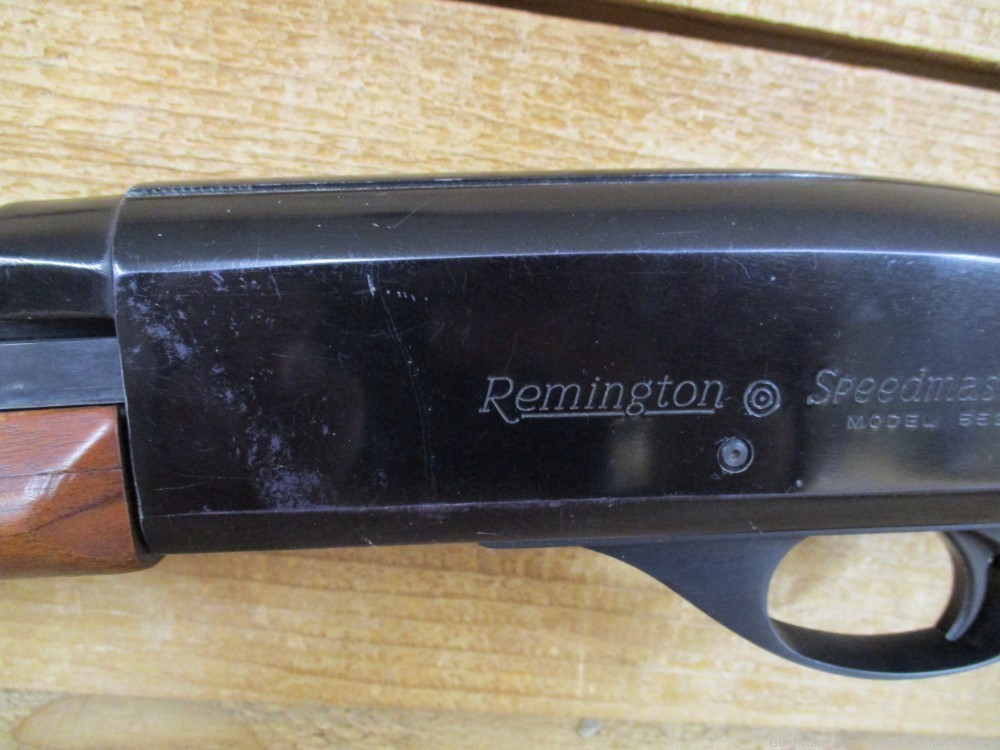 Remington model 552 Speedmaster .22 semiauto rifle used good condition-img-3