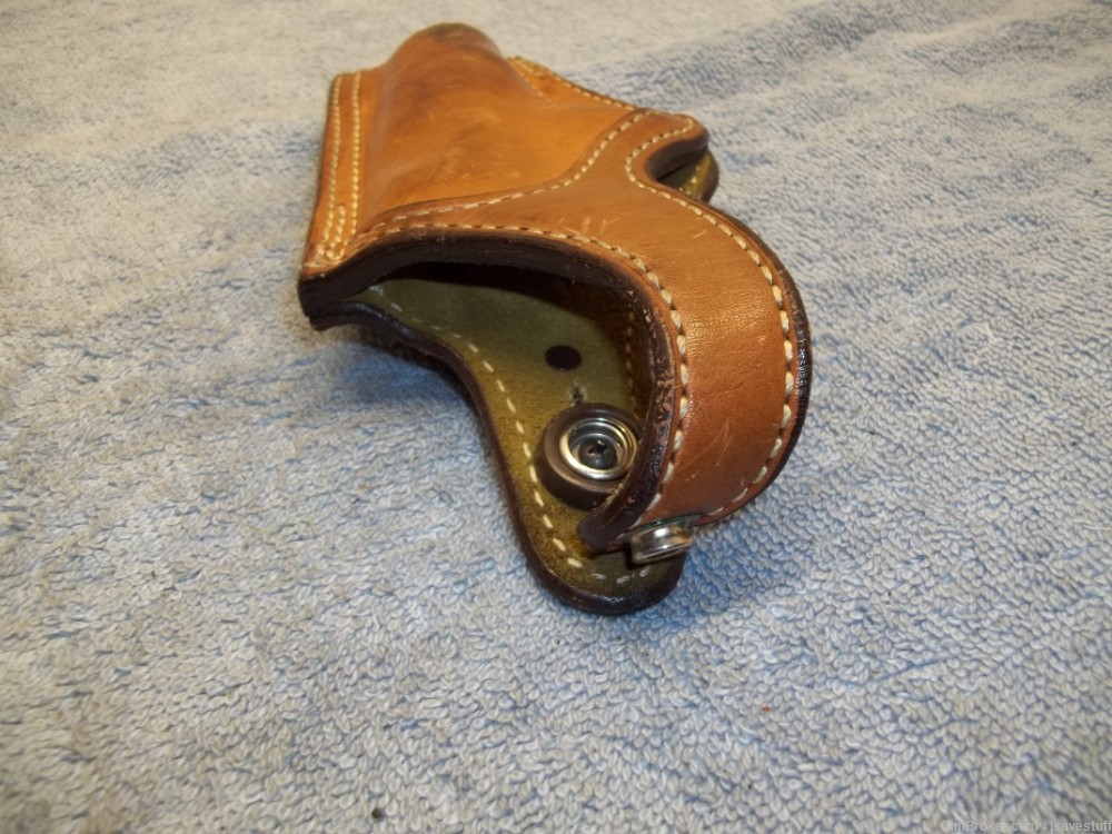 Walther PP PPK/s RARE Safariland KLIPSPRINGER Right Hand Lined OWB Holster-img-3