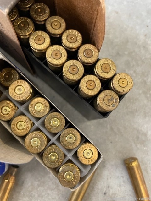6.5x55mm Swedish once-fired brass: 87 count-img-1