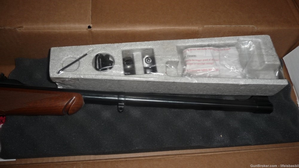Ruger No.1-H Tropical Rifle .450/.400 Nitro Express Unfired Trades-img-1