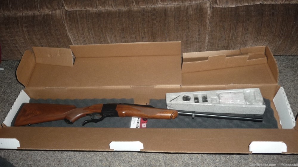 Ruger No.1-H Tropical Rifle .450/.400 Nitro Express Unfired Trades-img-0