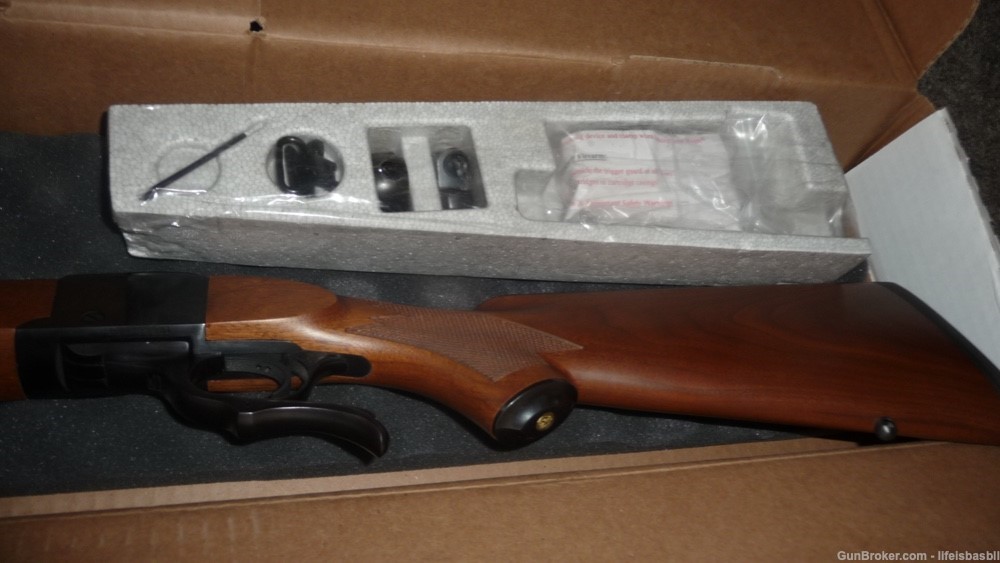 Ruger No.1-H Tropical Rifle .450/.400 Nitro Express Unfired Trades-img-7