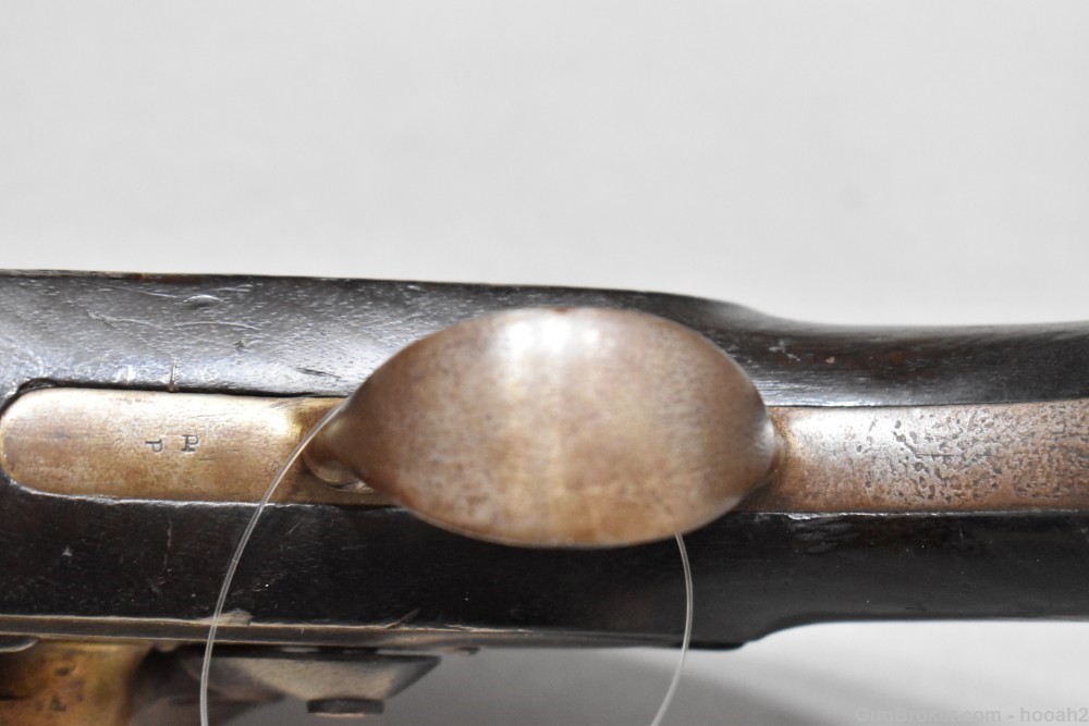 US Model 1836 Flintlock Pistol Asa Waters 1841 Dated 54 Caliber -img-25