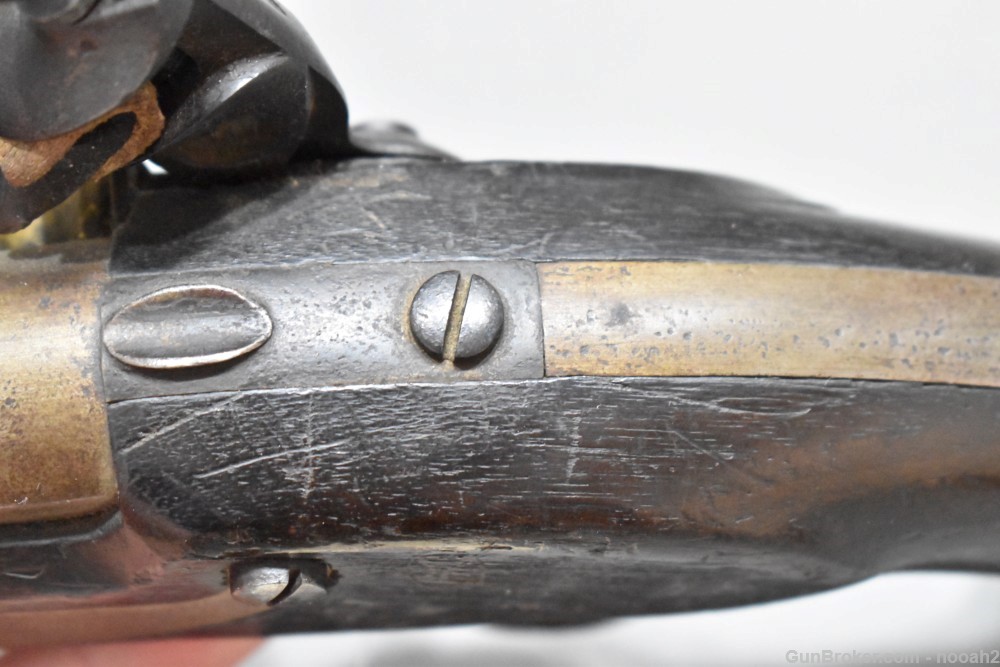 US Model 1836 Flintlock Pistol Asa Waters 1841 Dated 54 Caliber -img-19