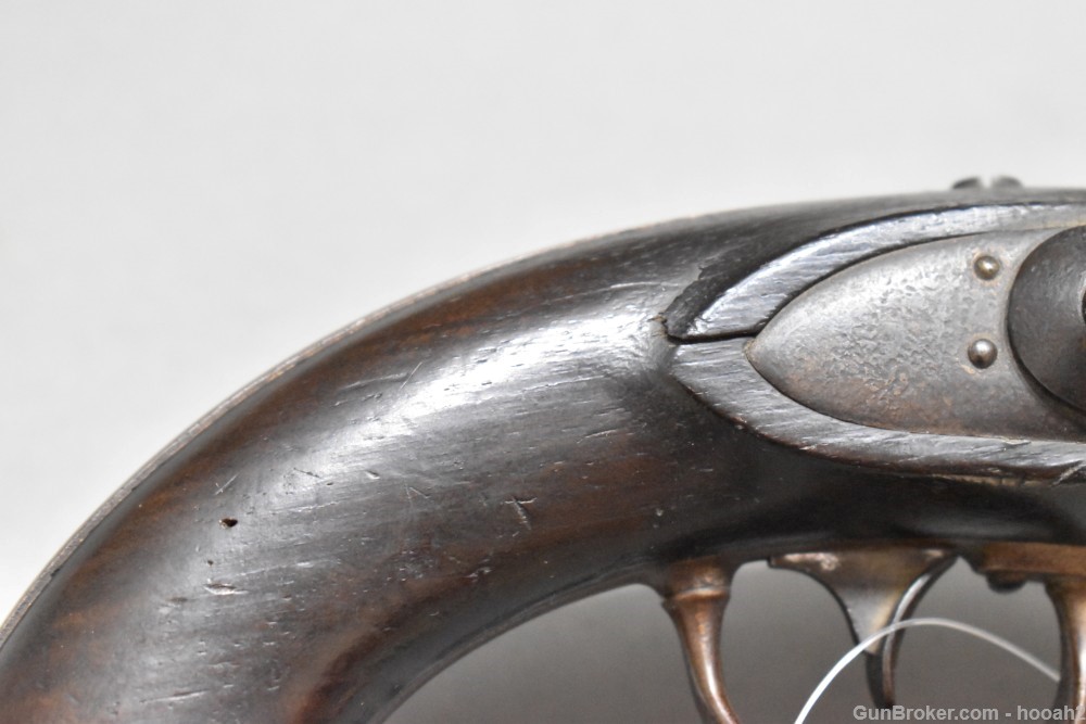 US Model 1836 Flintlock Pistol Asa Waters 1841 Dated 54 Caliber -img-5