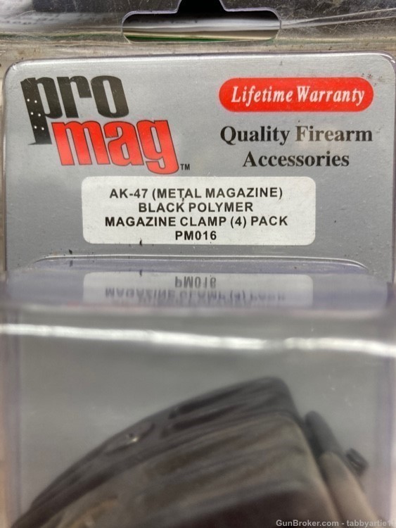 Pro Mag AK-47 metal magazine clamp 4 count  -img-1