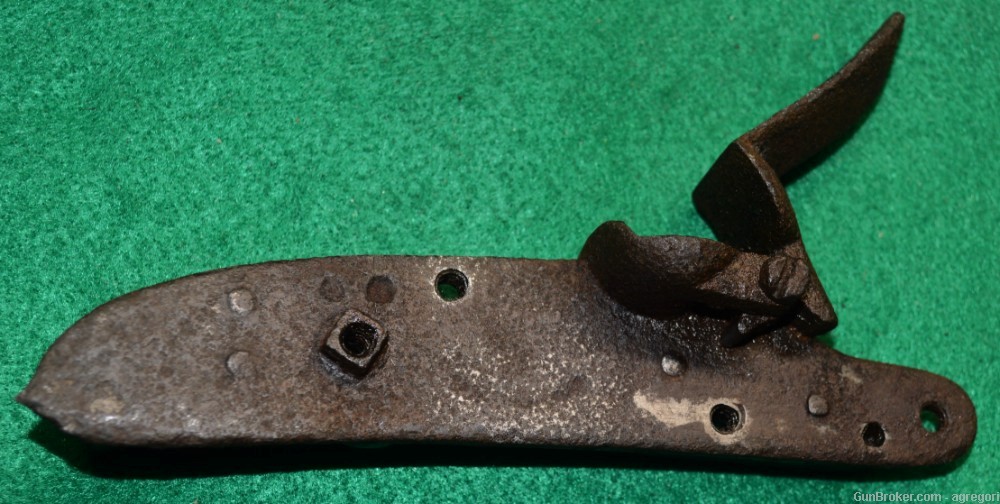 Springfield Model 1795 Musket Partial Lock For Parts Or Restoration-img-1