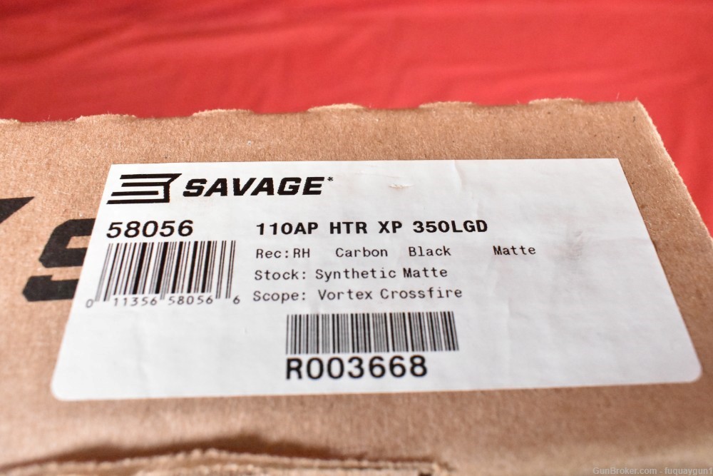 Savage 110 Apex Hunter XP 350 LEGEND 18" 58056 110-Apex-Hunter-XP-img-9