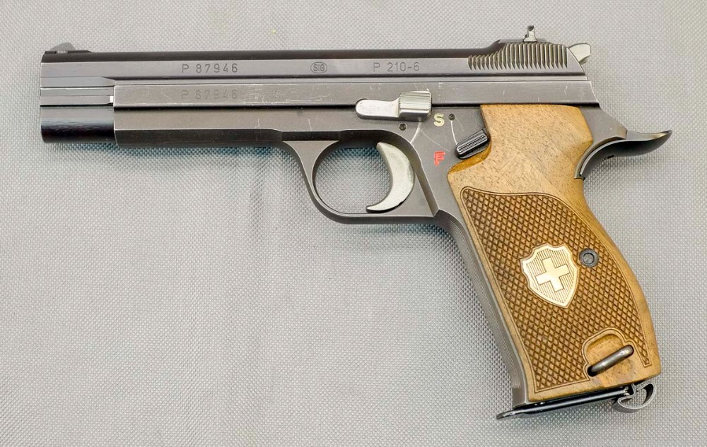  Sig P210 Swiss 210-6 Target Model 7.65x21 or 30 Luger-img-0