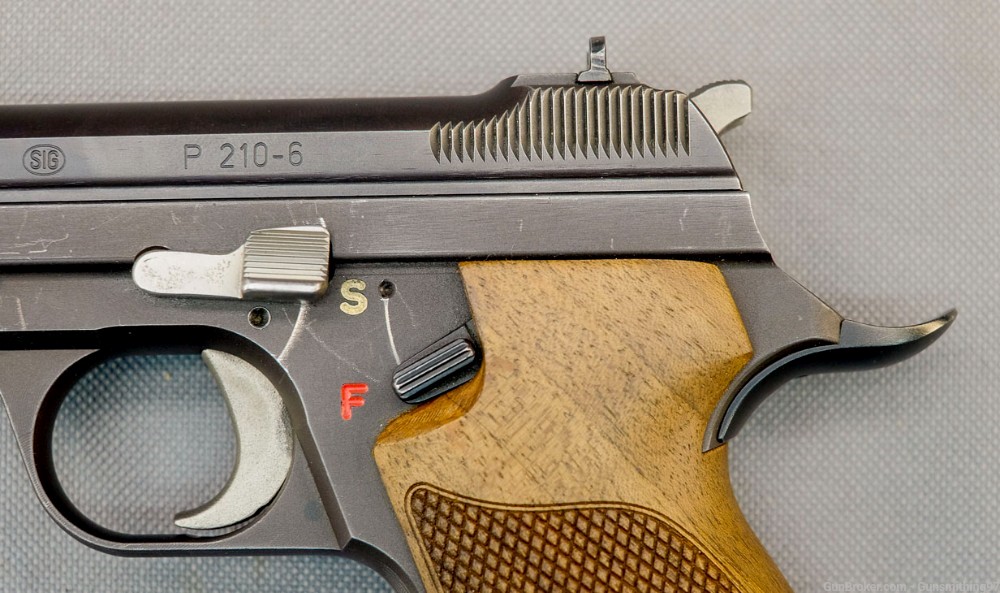  Sig P210 Swiss 210-6 Target Model 7.65x21 or 30 Luger-img-2