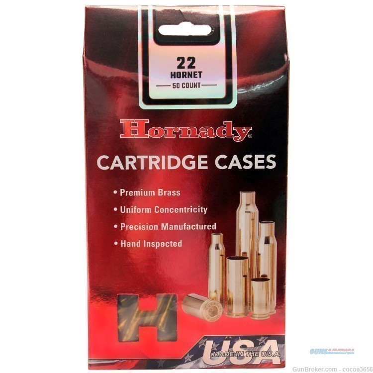 New  220 SWIFT brass by   Hornady QTY=50 pieces -img-0