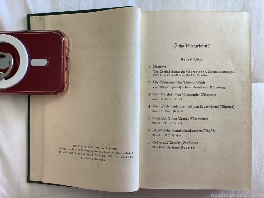 Das Deutsche SOLDATENBUCH 1935 Kurt Hoppe TEXTBOOK-img-3