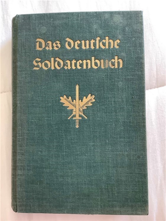 Das Deutsche SOLDATENBUCH 1935 Kurt Hoppe TEXTBOOK-img-0