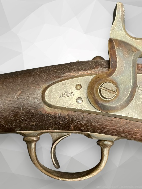 1863 Springfield "Quaker" Cadet Musket-img-3