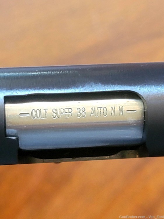 Rare BLUED Colt 1911 Regal .38 Super Custom Engraved by Altamont-img-5