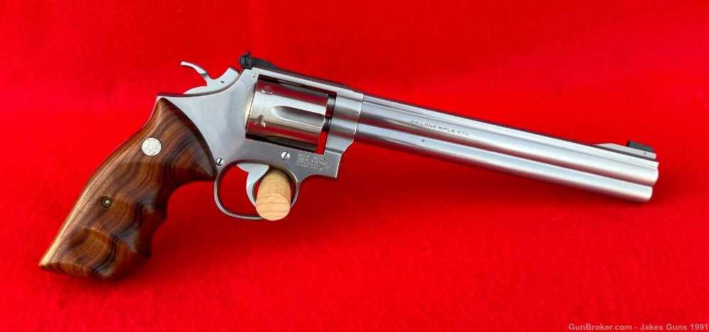 Smith & Wesson 617 .22 LR 8 3/8" Pre-lock Revolver in Box NEW S&W RARE 1994-img-4