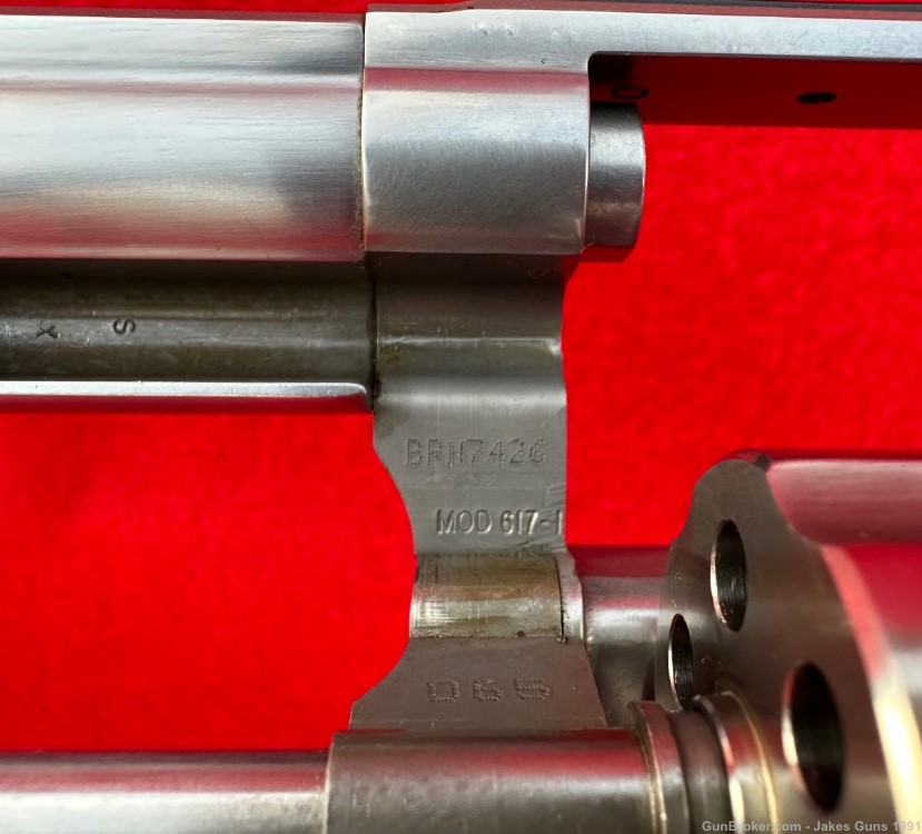 Smith & Wesson 617 .22 LR 8 3/8" Pre-lock Revolver in Box NEW S&W RARE 1994-img-16