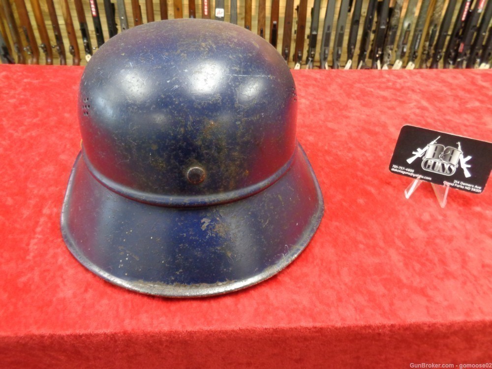 Luftschutz German Gladiator Helmet Germany WWII World War II Civil WE TRADE-img-3
