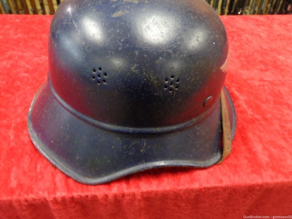 Luftschutz German Gladiator Helmet Germany WWII World War II Civil WE TRADE-img-6