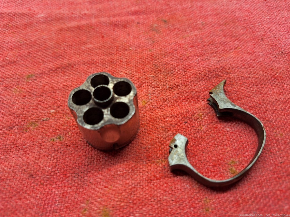 Hopkins & Allen Top-Break Revolver Repair Parts Kit Cylinder, Trigger Guard-img-0