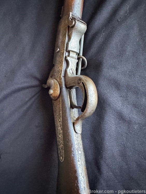 Civil War Burnside Breechloading Percussion Carbine, 5th Type, .54  21" -img-6