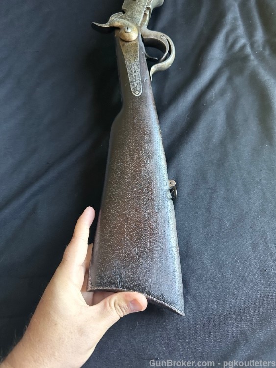Civil War Burnside Breechloading Percussion Carbine, 5th Type, .54  21" -img-0