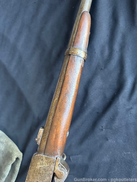 Civil War Burnside Breechloading Percussion Carbine, 5th Type, .54  21" -img-33