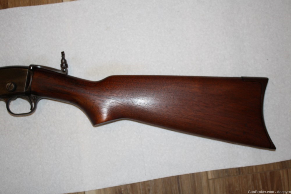 Remington 12 CS 22 Rem Spl (22WRF) 1924 Pump, Lyman Peep Sight- PRICE LOWER-img-7