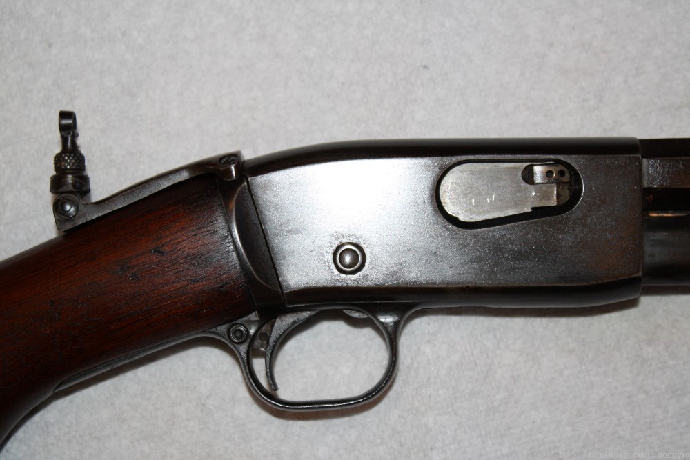 Remington 12 CS 22 Rem Spl (22WRF) 1924 Pump, Lyman Peep Sight- PRICE LOWER-img-2