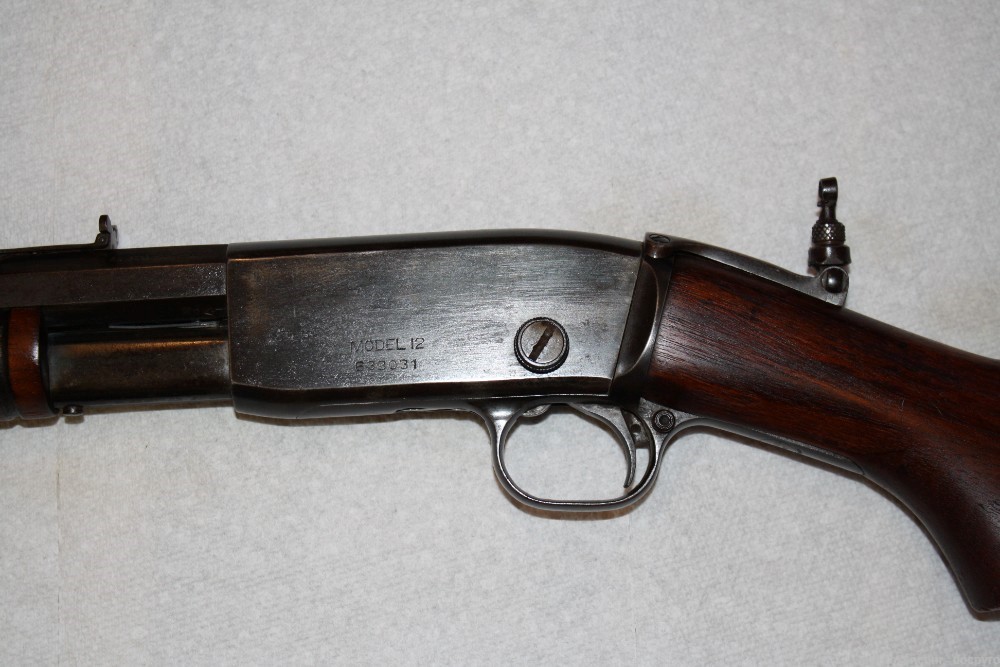 Remington 12 CS 22 Rem Spl (22WRF) 1924 Pump, Lyman Peep Sight- PRICE LOWER-img-8