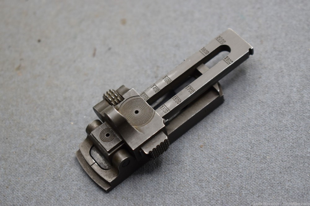 W.A.R. Winchester Automatic Rifle Rear sight serial 16 ww2 prototype-img-1