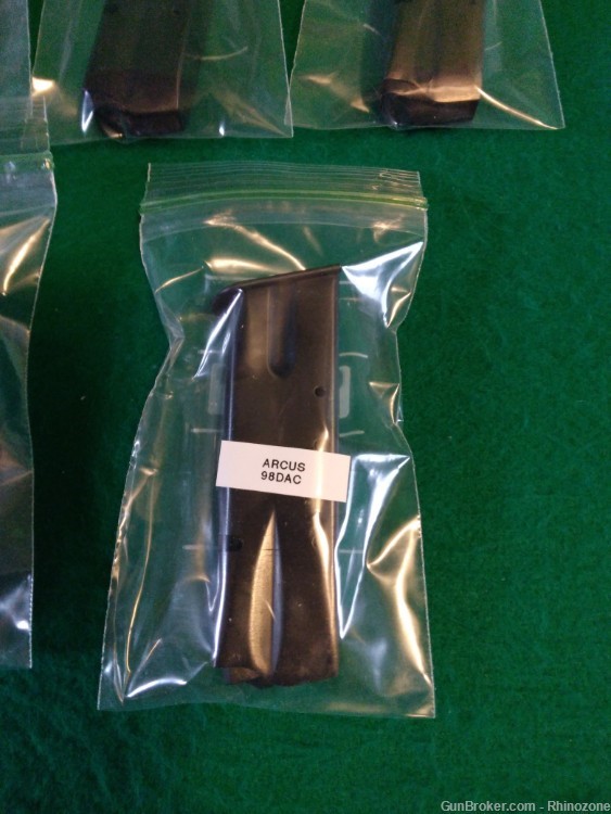 NEW Original 13rd Factory Magazines for Arcus 98DAC - 9mm-img-1