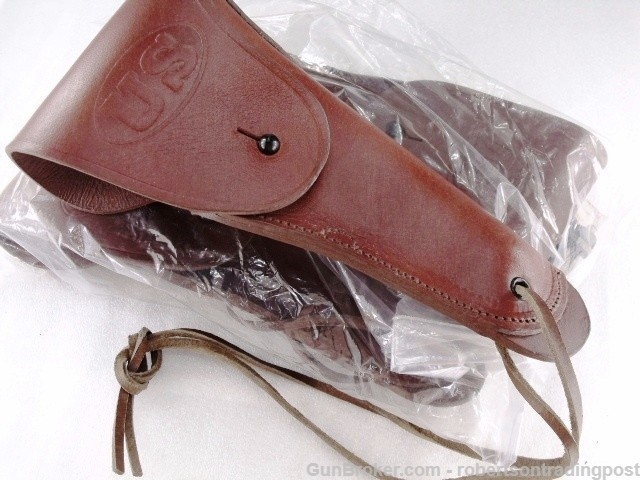 Surya Holster fits Colt 1911 Government 45 Automatic WWI Repro New Leather -img-13