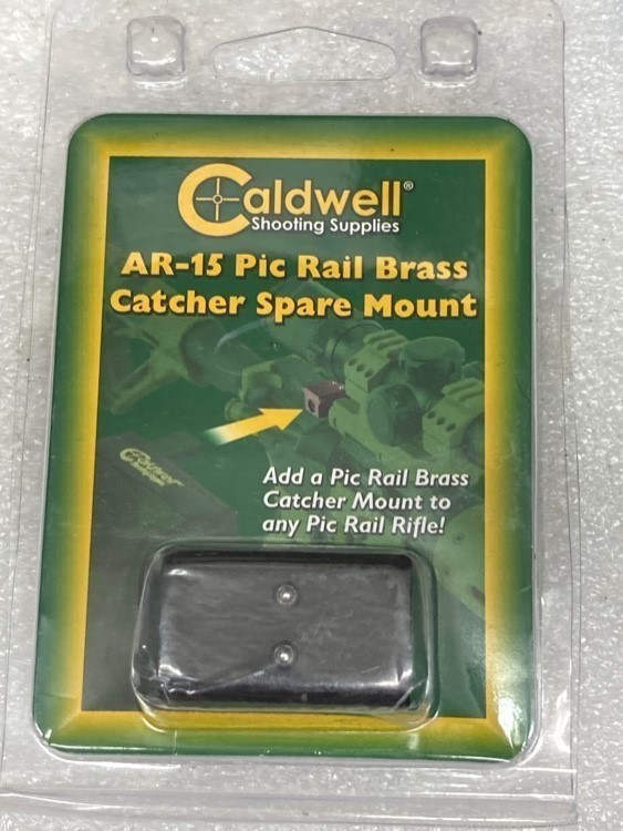 Caldwell at-15  Pic Rail Brass Catcher Spare Mount  Range Gear-img-0