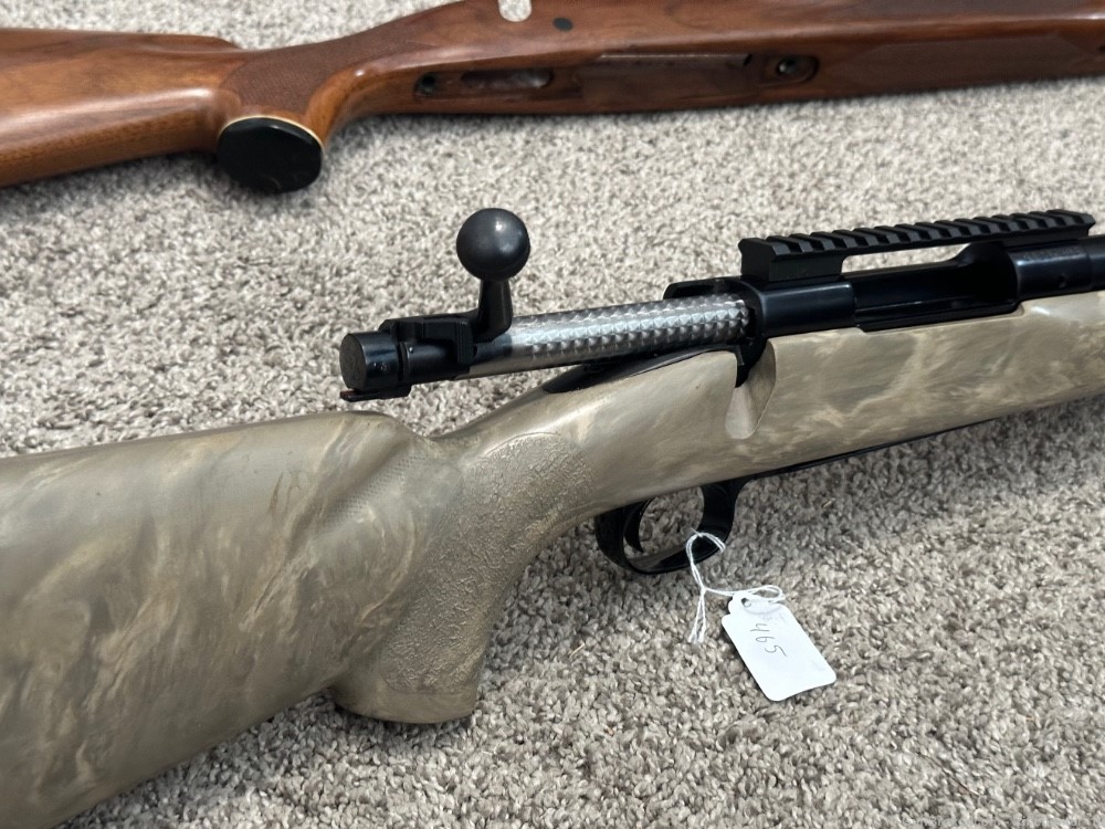 Winchester model 70 Varmint 243 win 21” barrel 2 stocks carbine nice-img-14
