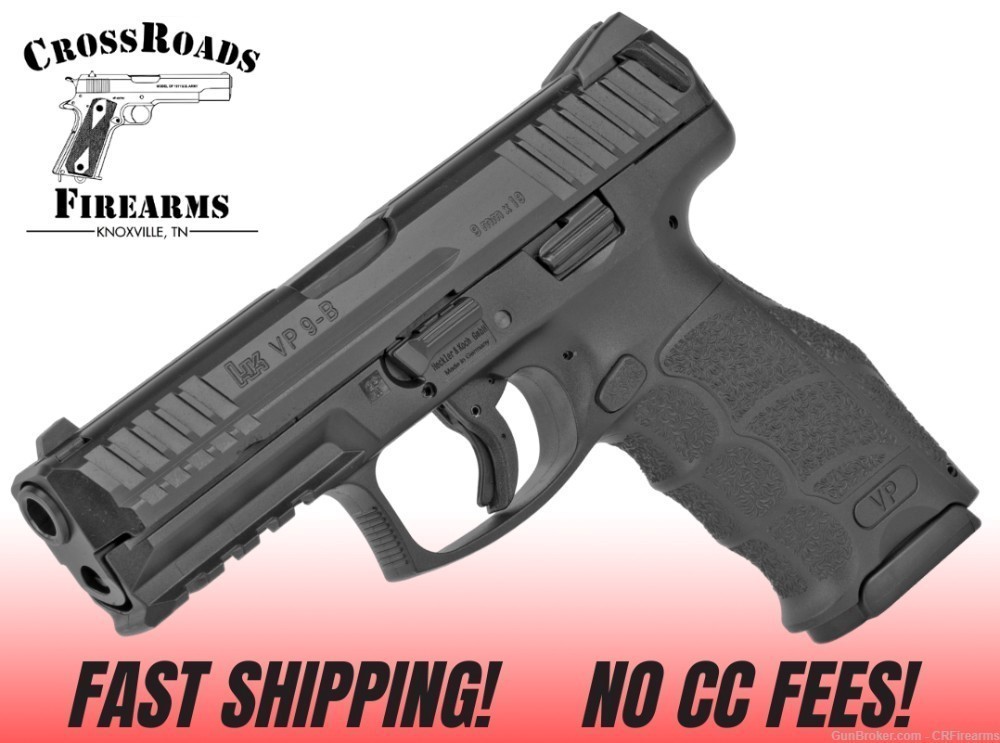 HK VP9B 9MM 17+1 4.09" BUTTON MAG RELEASE-img-0