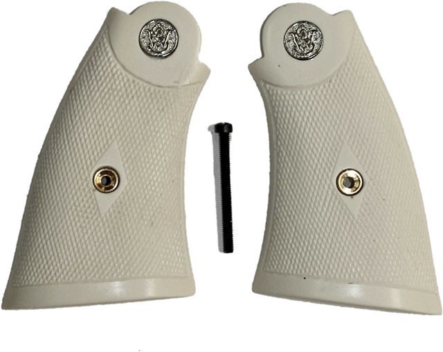 Smith & Wesson N Frame Service Style Grips, 1910 - 1920 Pattern-img-0