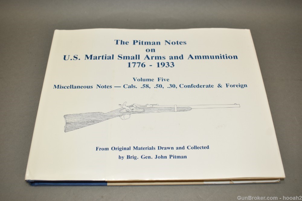 5 Volume Set HC Books The Pitman Notes US Martial Small Arms & Ammunition -img-9