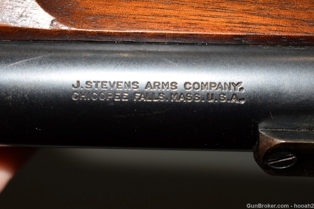 Stevens Model 414 Armory Single Shot Falling Block Rifle 22 LR C&R-img-34