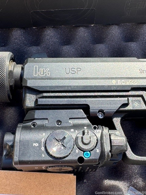 H&K USP 9MM TACTICAL SUPPRESSED WEAPON SYSTEM  COMPLETE RARE-img-11