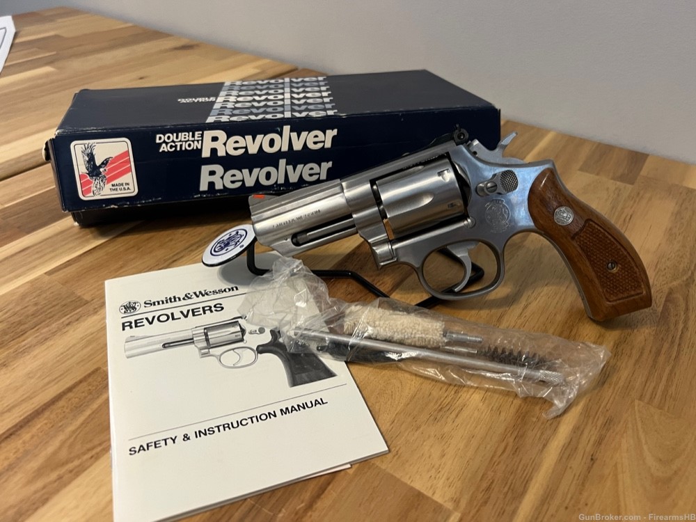 Smith & Wesson 66 3 inch RARE in Box-img-0