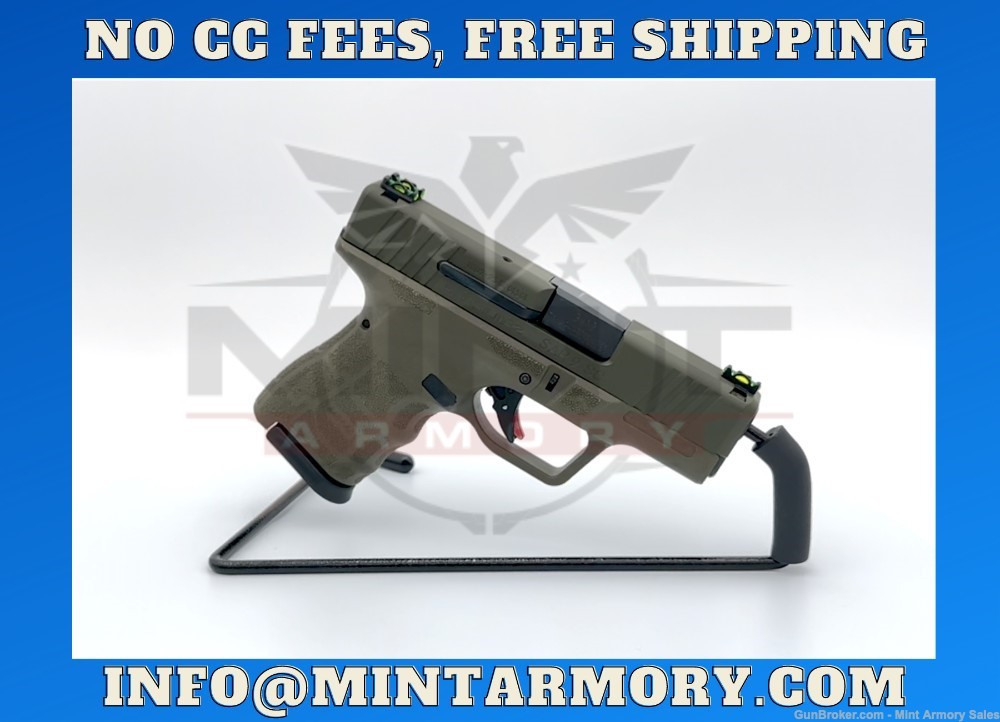 SAR9 Subcompact, 9mm OD Green Pistol, 12 Rounds | SAR9SCOD-img-0