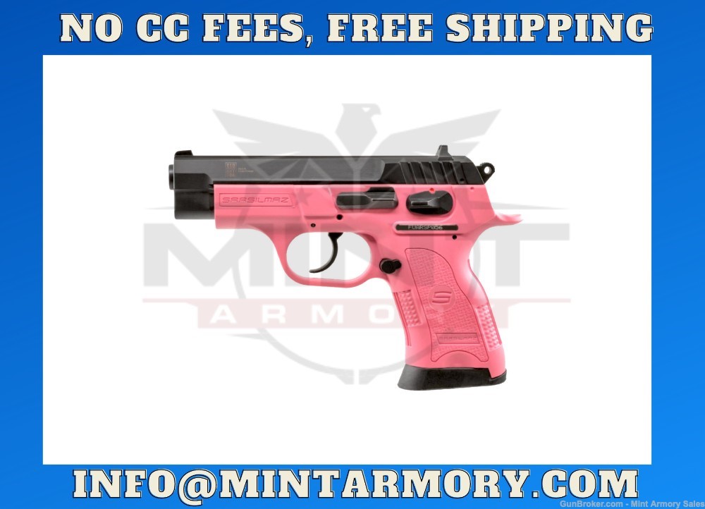 SAR B6C Compact Pink Body, 9mm Pistol, 13+1 | B69CPK-img-1