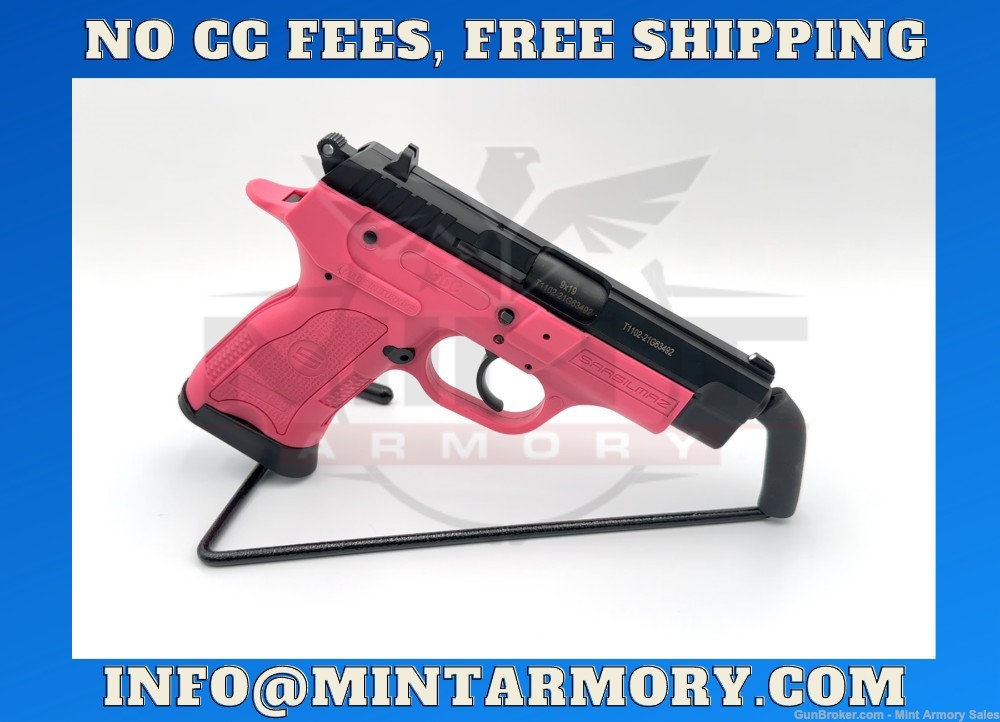 SAR B6C Compact Pink Body, 9mm Pistol, 13+1 | B69CPK-img-2