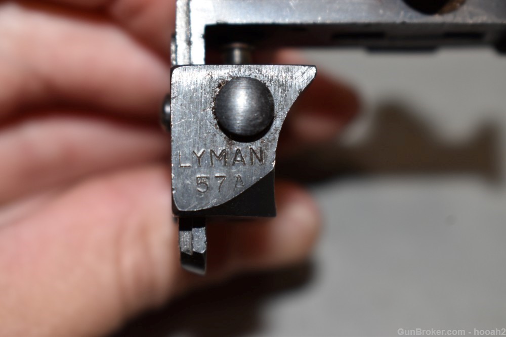 Vintage Lyman 57A Receiver Sight Winchester Model 43 Rifles-img-7