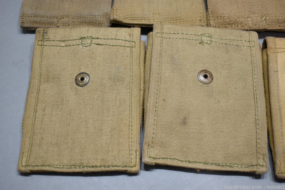 9 US WWI Colt 1911 Dual Magazine Pouches Mills Russell PB & Co FSF Long-img-7